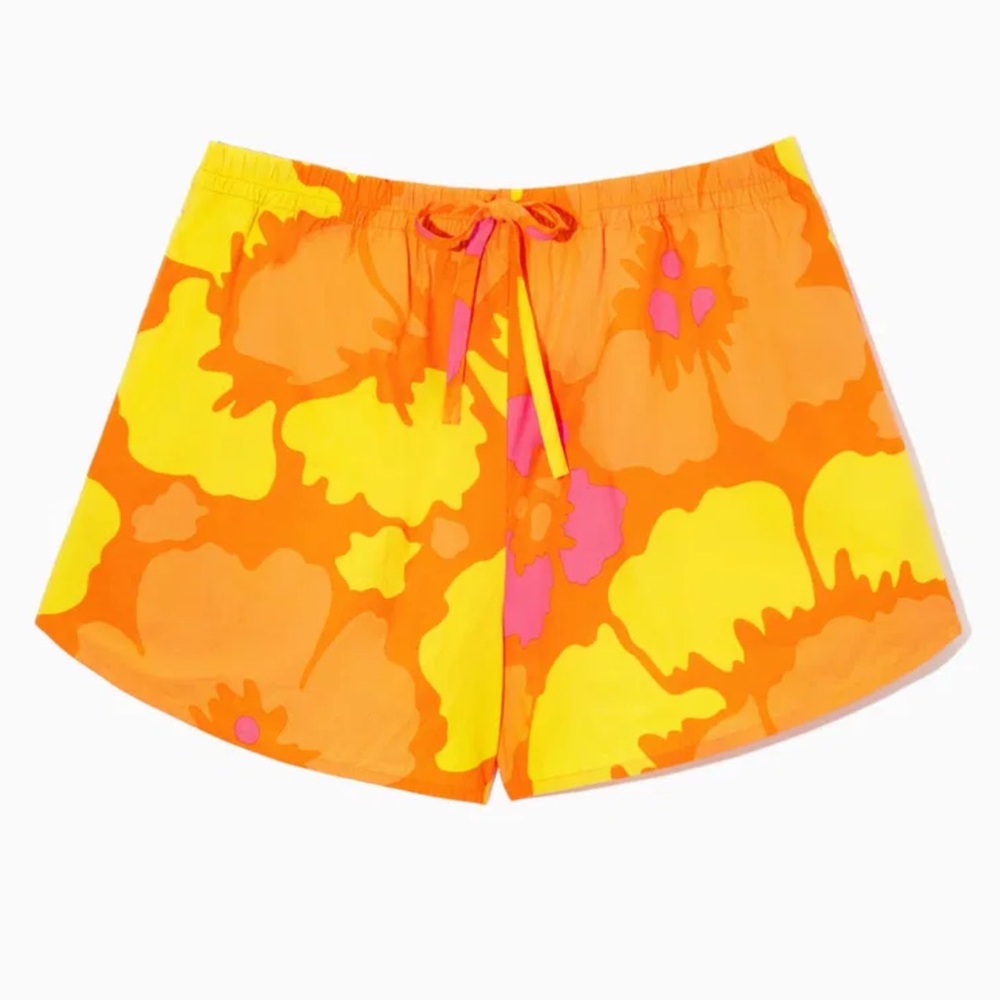 COS Relaxed Fit Printed Shorts